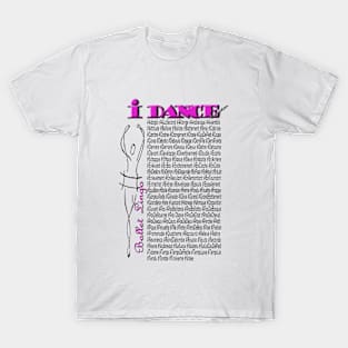 Ballet Lingo (Dark Font) T-Shirt